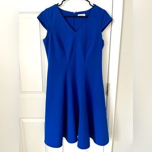 Calvin Klein Royal Blue Dress, size 8